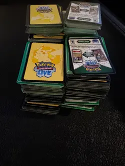 Approx 1200 Bulk Lot Pokemon TCG Online Code Cards - Various Sets - UNUSED - Image 3