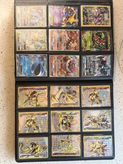 Pokemon Card Binder Lot - Mixed Holos, EX, GX, V, VMAX, Japanese, Full Art, Etc - Image 2