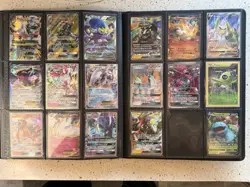 Pokemon Card Binder Lot - Mixed Holos, EX, GX, V, VMAX, Japanese, Full Art, Etc - Image 3