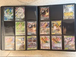 Pokemon Card Binder Lot - Mixed Holos, EX, GX, V, VMAX, Japanese, Full Art, Etc - Image 5