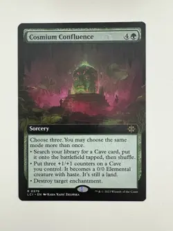 Cosmium Confluence Borderless MTG Magic the Gathering Card NM Near Mint LCI - Image 1