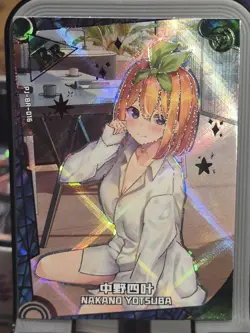 Nakano Beautiful And Elegant Project Card Goddess Story Anime BR BR-016 - Image 1