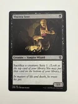 Viscera Seer MTG Magic the Gathering Card NM Near Mint CMR - Image 1
