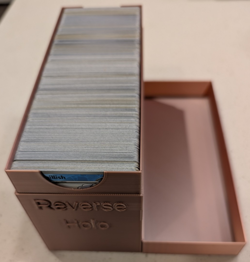 500 Pokemon Cards Reverse Holo Lot With 3D-Printed Plastic Storage Box - Image 1