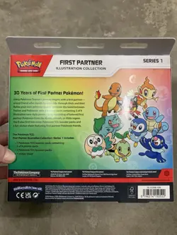 Pokemon First Partner Illustration Collection Series 1 — 3 Promo Cards Booster - Image 2