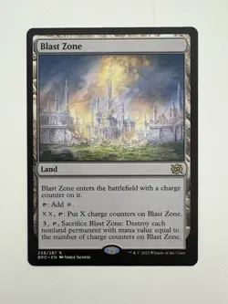 Blast Zone MTG Magic the Gathering Card NM Near Mint BRO - Image 1