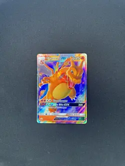 Pokemon Charizard GX SM211 Full Art Black Star Promo Trading Card TCG - Image 1