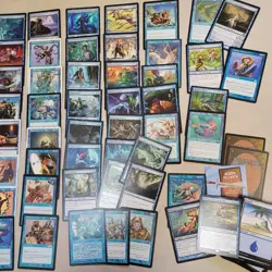 Deck of Magic Commander Cards = *Mythic Rare Svyelun MERFOLK God Tribal MonoBlue - Image 2