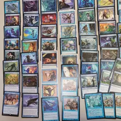 Deck of Magic Commander Cards = *Mythic Rare Svyelun MERFOLK God Tribal MonoBlue - Image 3