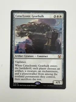 Cataclysmic Gearhulk MTG Magic the Gathering Card NM Near Mint MOC - Image 1
