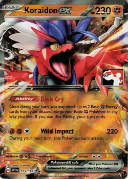 Koraidon ex Holo Double Rare Prize Pack Series Cards 125/198 NM - Image 1