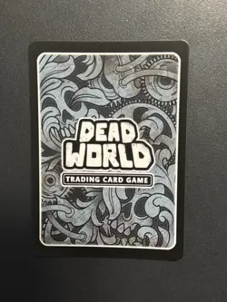 Dead World TCG Pestilence 209/184 SR Borderless Holo Card Kickstarter 2025 - Image 2
