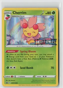 Cherrim - (Prerelease) Holo Promo SWSH: Sword & Shield Promo Cards SWSH088 NM - Image 1