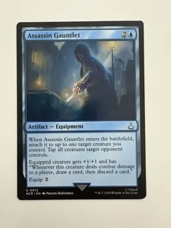 Assassin Gauntlet MTG Magic the Gathering Card NM Near Mint ACR - Image 1