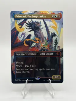 MTG Prismari, The Inspiration Borderless Secrets Of Strixhaven Regular - Image 1