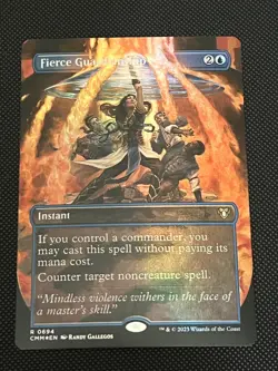 Fierce Guardianship Foil Borderless MTG NM - Image 1