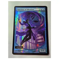 Wizards of the Coast Emeritus of Ideation Foil Serial Numbered Blue 199/500 MTG - Image 1