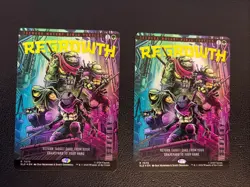 Foil Regrowth TMNT Secret Lair | Teenage Mutant Ninja Turtles MTG | NM - Image 1