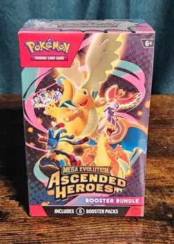 Pokemon TCG Mega Evolution ASCENDED HEROES BOOSTER BUNDLE Sealed (6 AVAILABLE) - Image 1