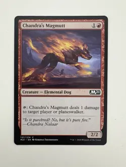 Chandra’s Magmutt MTG Magic the Gathering Card NM Near Mint M21 - Image 1