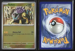 Raikou 048/132 Rare Mega Evolution Pokemon Reverse Holo Near Mint - Image 3