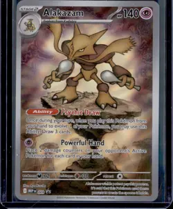 Pokemon Alakazam Me: Mega Evolution Promo Holo 009 Stage 2 140HP English 2025 - Image 1