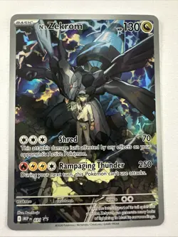 Pokemon TCG N’s Zekrom #031 Black Star Promo Full Art Promo NM/M - Image 1