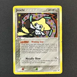 Jirachi 9/107 Holo Rare Deoxys Pokemon Holo Heavily Played - Image 3
