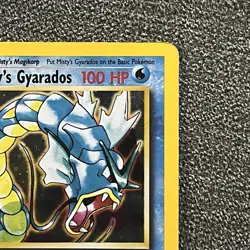 Misty's Gyarados 13/132 Rare Holo LP - Gym Challenge - Vintage WOTC Pokemon TCG - Image 4