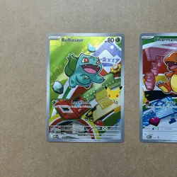 Pokemon First Partner Illustration Collection Kanto Gen 1 Starter - PACK FRESH✅ - Image 2