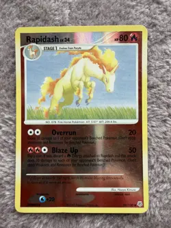 Rapidash - 59/130 - Pokemon Diamond & Pearl Reverse Holo Rare - Image 1