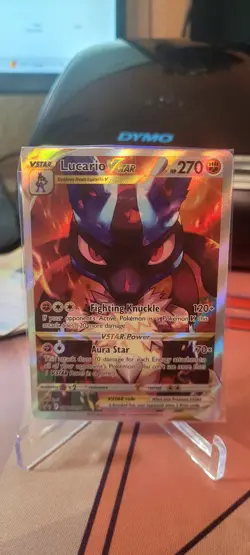 Pokemon TCG Lucario VSTAR - SWSH291 Black Star Promo NM/M Sealed - Image 1
