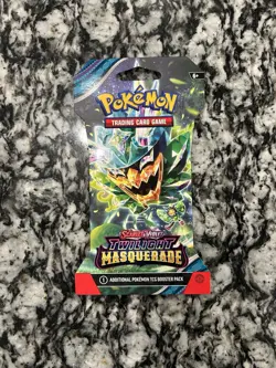 Pokemon TCG Twilight Masquerade Sleeved Booster Pack New Factory Sealed - Image 1
