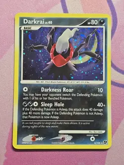 Pokemon - Darkrai LV.40 - 4/106 - Great Encounters - Rare Holo Near Mint - Image 1