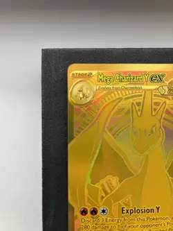 Pokemon Mega Charizard Y ex 294/217 Gold Hyper Rare Ascended Heroes Pack Fresh - Image 4