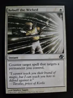 Rebuff the Wicked NM Planar Chaos MTG FREE SHIPPING - Image 1