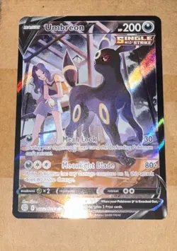 Pokemon Brilliant Stars Trainer Gallery - Umbreon V Alternate Art - TG22/TG30 - Image 1
