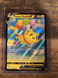 Pokemon Flying Pikachu VMAX 006/025 Holo Full Art Celebrations - Image 1