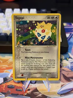 Pokemon TCG Togepi 50/109 Team Rocket Returns Reverse Holo Stamped - Image 1