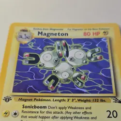 Magneton [Holo] Pokemon Fossil #11/62 [1st Edition] - Image 2