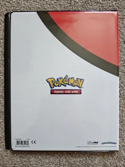 Pokemon Poke ball Ultrapro Folder 9 pocket Binder Used - Image 2