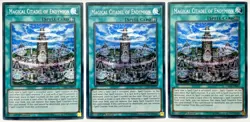 3 x DASA-EN055 Magical Citadel of Endymion - Secret Rare 1st Ed Lightly Played - Image 1