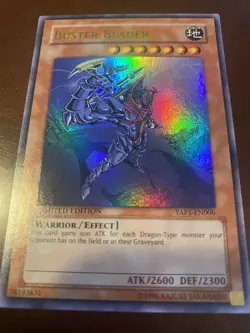 Buster Blader YAP1-EN006 Anniversary Pack Limited Edition Ultra Rare YuGiOh - Image 2