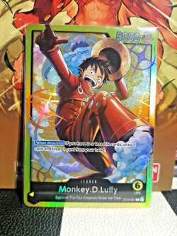 One Piece Monkey.D.Luffy ST29-001 L Eng NM - Image 1