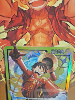 One Piece Monkey.D.Luffy ST29-001 L Eng NM - Image 2