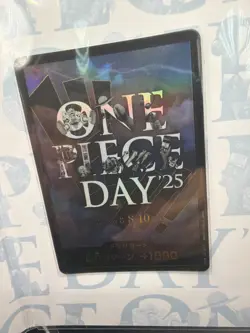 One Piece Day '25 Premium Card Collection Monkey D Luffy P-110 & DON Promo SET - Image 3