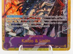 Kaido & Linlin OP08-119 SEC - One Piece TCG - English Card Near-Mint Secret Rare - Image 2