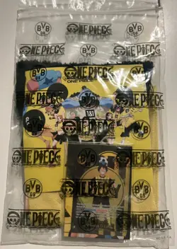 BVB x One Piece Goodie-Bag incl. Monkey D. Luffy Ruffy Promo Card Karte - Image 1