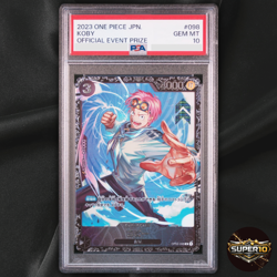 PSA 10 Koby OP02-098 Official Event Prize - ONE PIECE Card Game Japanese 2023 - Image 1