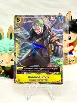 ✅SEALED Roronoa Zoro OP07-113 Alt Art |ONE PIECE Illustration Box Vol 3 English - Image 1